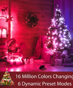 Alternative view of Onforu 2 Pack 500W Equiv LED RGB Flood Lights, 50W Dimmable Million Color Changing Floodlight with Remote, Waterproof Outdoor Indoor DIY Stage Uplights for Christmas Landscape Party Wall Wash Birthday