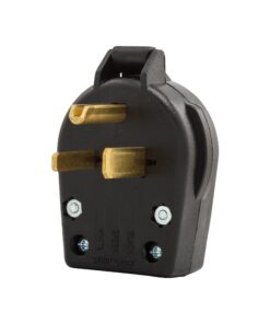 Eaton S42-SP Arrow Hart heavy-duty universal NEMA power plug, Black 1 19 81WszxOgHwL