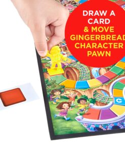 Hasbro Gaming Candy Land Kingdom of Sweet Adventures Board Game for Kids Ages 3 & Up (Amazon Exclusive), Red Multicolor 25 81WvpYImkL