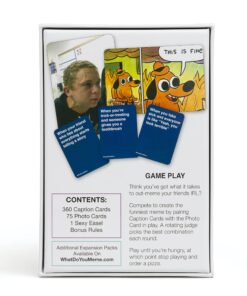 WHAT DO YOU MEME? Core Game - The Hilarious Adult Party Game for Meme Lovers Classic 30 81WxNEgxWyL