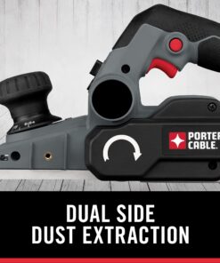 PORTER-CABLE Hand Planer, 6-Amp, 5/64-Inch (PC60THP) Hand Planer Only 27 81WzERJ3WjS