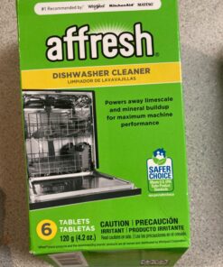 Affresh W10549851 Dishwasher Cleaner 6 Tablets Formulated to Clean Inside All Machine Models, Count Carton 66 81WzNqrHTpL