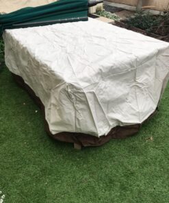 Amazon Basics Dining Table Outdoor Patio Furniture Cover, 75" Rectangle Rectangular Table 75"x45" 40 81Wzn7VMgKL