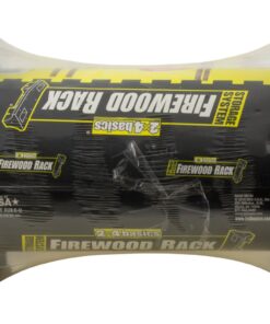 2 x 4 Basics 90144MI Firewood Rack System, Black 27 81X 1jATX4L