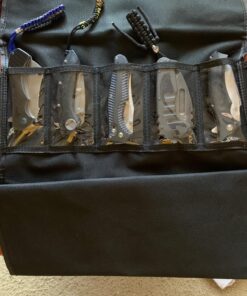 Spyderco Large SpyderPac - 30 Deep Pockets with Heavy Duty Polyester Design and Clear Plastic Window - SP1 57 81X07vr1O4L