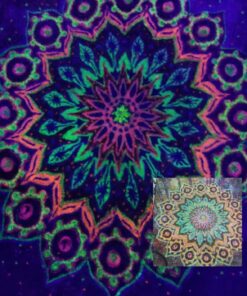 Crafty Croc Liquid Chalk Markers, Neon Chalk Pens Glow Under Blacklight, Includes 2 Each Fluorescent Yellow, Blue, Green, Orange and Pink (10 Pack) 10 Pack Double Neon (2 x Blue, Green, Yellow, Orange, Pink) Bold (6mm) 42 81X16VJCS9L