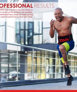 LOMA Premium Waist Trainer for Women and Men -Bonus HOT Gel 20 mg - Waist Trimmer Stomach Wrap - Six-Pack Abs Sweat Belt Small 19 81X1eVWBYGL