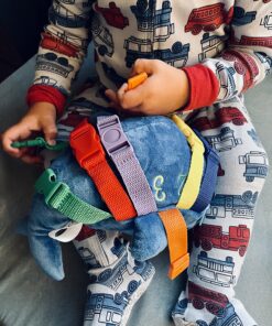 Buckle Toys - Blu Whale - Develop Motor Skills and Problem Solving - Counting and Color Recognition - Sensory Toddler Travel Toy 26 81X2iJWeBGL