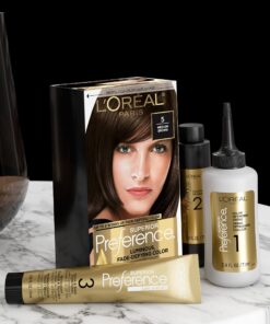 L'Oreal Paris Superior Preference Fade-Defying + Shine Permanent Hair Color, 7LA Lightest Auburn, Pack of 1, Hair Dye 1 Count (Pack of 1) 26 81X2n1mvsNL