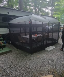 TAILGATERZ Magnetic Screen House, Game day Graphite, 11 x 9 x 7.5 feet, 4300614 58 81X3EVwEYbL