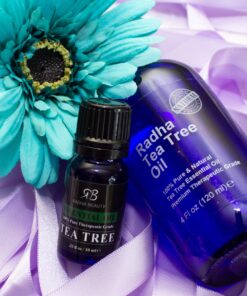 Radha Beauty Tea Tree 120ml - Essential Oil with Natural Premium Melaleuca with Soaps, Shampoo, Body Wash, Aromatherapy and Antifungal Treatment 4 Fl Oz (Pack of 1) 33 81X3szwucCL