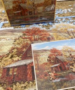 White Mountain Puzzles Friends in Autumn - 1000 Piece Jigsaw Puzzle 21 81X5BKUFzVL
