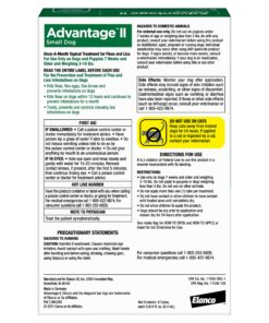 Advantage II Small Dog Vet-Recommended Flea Treatment & Prevention | Dogs 3-10 lbs. | 6-Month Supply 13 81X5PbBBhoL