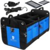 Trunk Crate Pro Collapsible Portable Multi Compartments Heavy Duty Non-Slip Cargo Trunk Organizer Storage, Blue Large 4 81X6Kg0Ut L 1