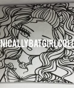 Sweet & Simple Whimsy Girls: Mermaids and More to Color 87 81X6fjz2LL