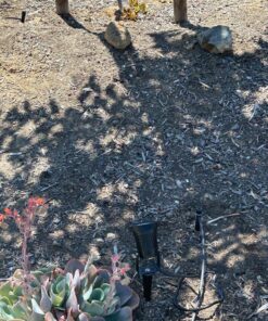 ZUCKEO Low Voltage Landscape Lights LED Landscape Lighting, 5W 12V Garden Pathway Lights Waterproof Warm White Walls Trees Flags Outdoor Landscape Spotlights with Stakes (8 Pack) 55 81X6iFuV34L