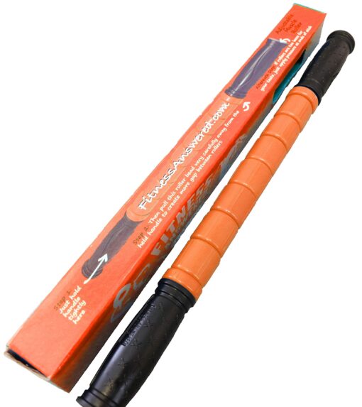 The Muscle Stick Original Muscle Roller | Muscle Roller Stick - The Stick All Purpose for Newbies Orange