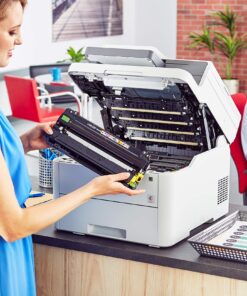 Brother MFC-L3710CW Compact Digital Color All-in-One Printer Providing Laser Printer Quality Results with Wireless, Amazon Dash Replenishment Ready Old MFCL3710CW 30 81X7kE3tcBL