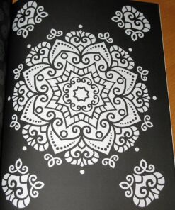 Mandalas At Midnight: A Mandala Coloring Book 53 81X7vySo4cL