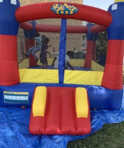 Blast Zone Magic Castle - Inflatable Bounce House with Blower - Premium Quality - Indoor/Outdoor - Portable - Sets Up in Seconds 26 81X9RMm2pKL