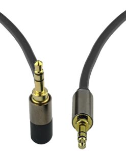Mediabridge™ 3.5mm Male to Male Right Angle Stereo Audio Cable (4 Feet) - 90° Connector for Flush Connections - Step Down Design for Smartphone, Tablet & MP3 Cases - (Part# MPC-35RA-4) 4 Feet 12 81XATAPh pL