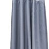 Hookless Shower Curtain Mystery Frost Grey Mini Squares (RBH72MY890), 71x74 Mini Squares Mystery