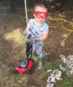 CP Toys 6-in-1 Kids Gardening Set, Includes Kids Leaf Blower, Kids Lawn Mower, Weed Trimmer and Chainsaw, Realistic Action and Sound Effects, Outdoor Toy for Kids Ages 3 Years Plus 24 81XBGBC7X1L