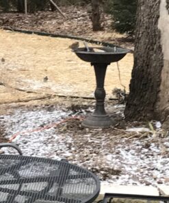 K&H Pet Products Perfect Bucket Heater w/ Cord Clip Gray 5" 80W 59 81XBQbc1OL