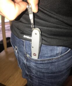 TEC Accessories P-7 Keychain Suspension Clip 2 Bead Blasted Stainless Steel 6 81XEmmYCxbL