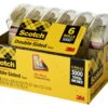 Scotch Double Sided Tape, 0.5 in. x 250 in., 6 Dispensers/Pack 14 81XEz09c67L