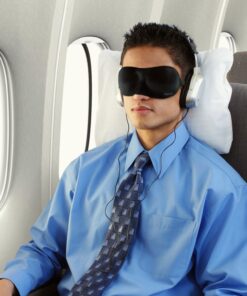 100% Natural Silk Sleep Mask/Eye Mask with 2 Adjustable Straps 34 81XFnh0iGvL