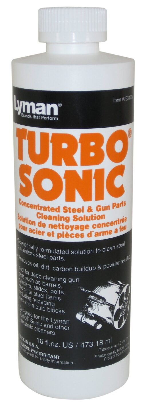 Lyman Turbo Sonic Gun Parts Cleaning Solution 16oz