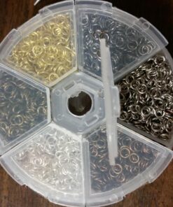 PH PandaHall Iron Open Jump Ring, 3300Pcs 6 Colors Unsoldered O Rings 4mm 21-Gauge Metal Jewelry Connector with Opener Tool for Earring Bracelet Neckalce Jewelry Craft 6 Colors-3300pcs 31 81XJUgPNrJL