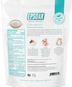 Epsoak Epsom Salt - 2 lbs. USP Magnesium Sulfate Unscented - 2 lb. Bag 15 81XKWNAzsL