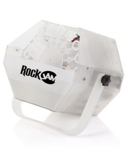 RockJam Lightshow Machine with Built-in LEDs, 1 Liter of Bubble Liquid, & (BB-AC-2) 12 81XLE6Nv7AL