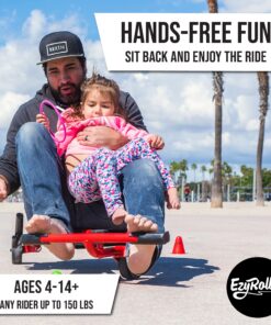 Alternative view of EzyRoller Classic Ride On Scooter for Kids Ages 4+ Orange