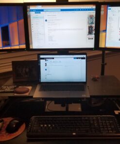 Plugable USB C Docking Station 3 Monitors, 13-in-1, 100W Charging, 3X HDMI, DisplayLink Docking Station for Thunderbolt or USB-C Windows, Mac, and Chrome Laptops 27 81XMtPibqOL