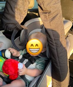 The Noggle, 6ft - Kid's Personal Air Conditioning System, Made in USA, Directs Cool Air to Children in The Backseat - Air Conditioning Vent Hose for Vehicles, Making The Back Seat Cool Again - Black 6 Feet Black Ice 43 81XNP647jAL