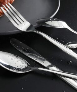 New Star Foodservice 58727 Rose Pattern, 18/0 Stainless Steel, Teaspoon, 6.2-Inch, Set of 12 Roseline - Teaspoon (12-Pack) 21 81XO6bbSyRL