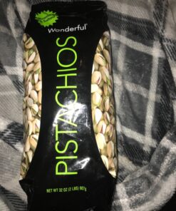 Wonderful Pistachios In Shell, Roasted and Salted Nuts - 32 Ounce Bag, Healthy Snack, Protein Snack, Pantry Staple Roasted & Salted 32 Ounce (Pack of 1) 42 81XQG4lHZzL
