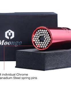 Super Universal Socket Tools Gifts for Men - Stocking Stuffers for Men, Mens Christmas Gifts, Cool Stuff Gadgets for Men Birthday Gifts for Dad Women Husband, Socket Set with Power Drill Adapter Red 29 81XR5s9lAL