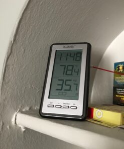 La Crosse Technology WS-9160UV3 Wireless Digital Thermometer Titanium 36 81XRfonjm L