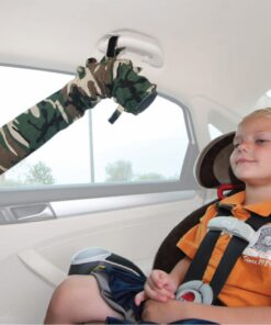 The Noggle, 6ft - Kid's Personal Air Conditioning System, Made in USA, Directs Cool Air to Children in The Backseat - Air Conditioning Vent Hose for Vehicles, Making The Back Seat Cool Again - Black 6 Feet Black Ice 29 81XS5md394L