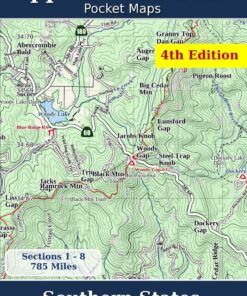 Appalachian Trail Pocket Maps - Southern States
