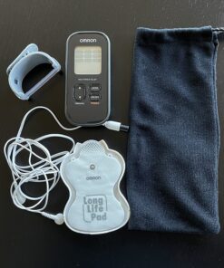 OMRON Max Power Relief TENS Unit Muscle Stimulator, Simulated Massage Therapy for Lower Back, Arm, Shoulder, Leg, Foot, and Arthritis Pain, Drug-Free Pain Relief (PM500) 32 81XUFDnfKYL