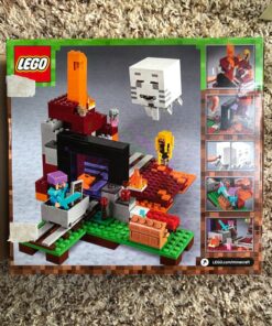 LEGO Minecraft The Nether Portal 21143 Building Kit (470 Pieces) 22 81XWXNf qLL