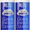 Blitz 653 Gem & Jewelry Non-Toxic Cleaner Concentrate for use in Cleaning Machines, 8 Ounces, 2-Pack