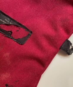 San Jamar KT0215 Cool Touch Flame Conventional High Heat Intermittent Flame Protection up to 900°F Oven Mitt, 15" Length, Red 15" 17 81XYUV3TspL