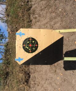 Splatterburst Targets - 8 inch Stick & Splatter Self Adhesive Shooting Targets - Gun - Rifle - Pistol - Airsoft - BB Gun - Pellet Gun - Air Rifle - Made in USA 25 pack 29 81XZ6qz1C1L 1