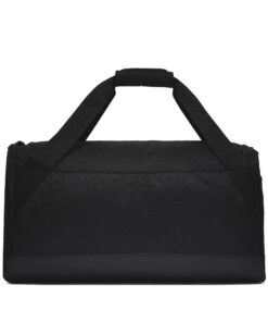 Nike Brasilia Training Duffel Bag, Versatile Bag with Padded Strap and Mesh Exterior Pocket, Medium, Black/Black/White 16 81XZzXWdqjL